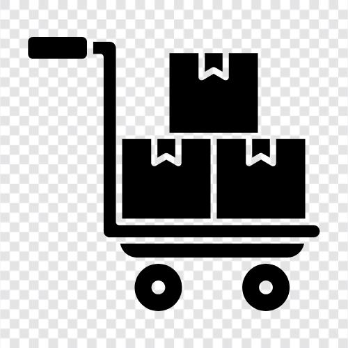 Kofferwagen, Reisewagen, Rollgepäckwagen, Gepäckwagen symbol
