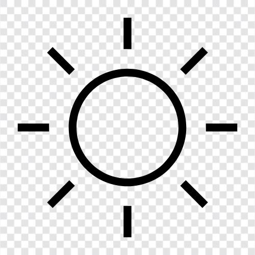 Sommer, Tag, Himmel, Bräune symbol