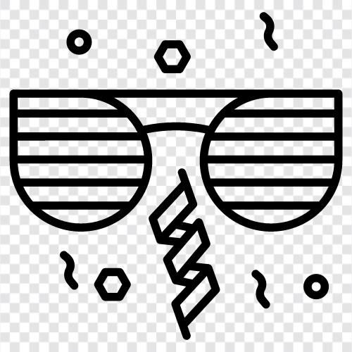 Солнечные очки, очки, замедлители, солнцезащитные очки для женщин Значок svg