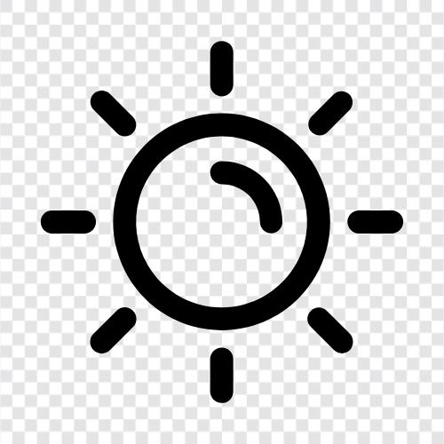 Sonnenbräune, Sonnenbrand, Sonnencreme, Sonnenblock symbol