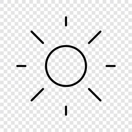 Sonnenbräune, Sonnenbaden symbol
