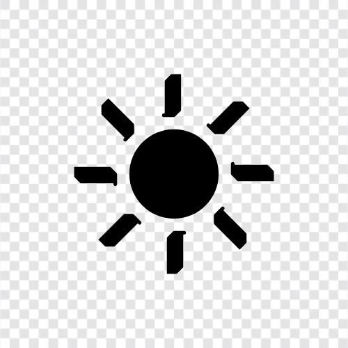 sunbeam, sunflower, solar, solar eclipse icon svg