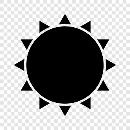 sunbeam, solar, sol, solar system icon svg