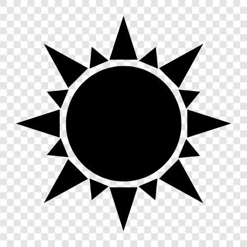 Sonnenstrahl, Sonne, Licht, Himmel symbol