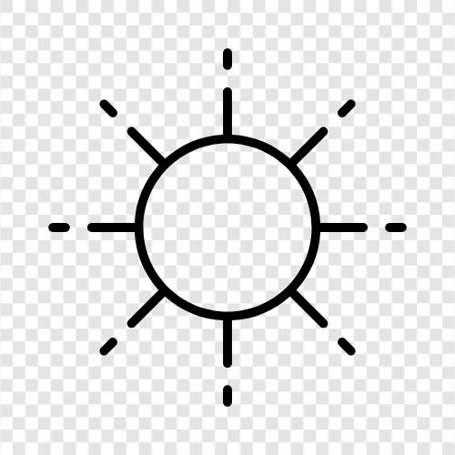 Sonnenstrahl, Sonnenlicht, Tag, Himmel symbol