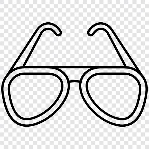 sunglasses, specs, frames, sun glasses icon svg