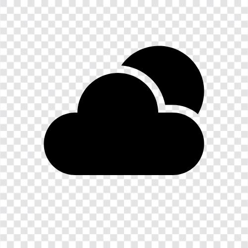 sunny day, cloudy day, weather, forecast icon svg