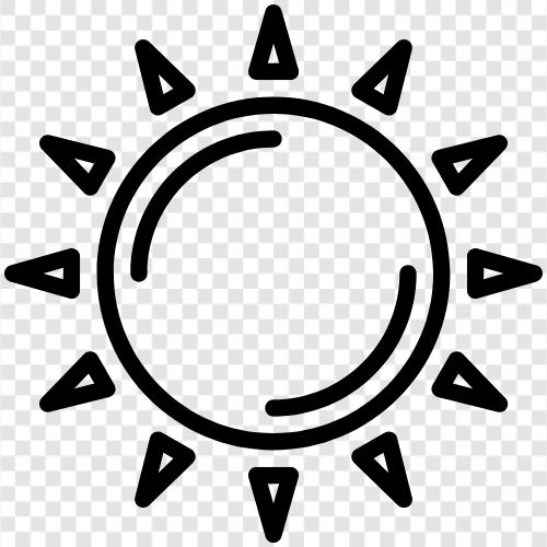 Sonnenschutz symbol