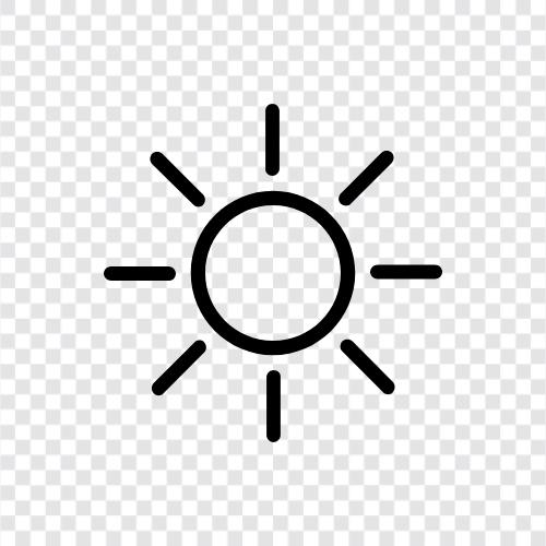 Sonnenfleck, Solar, Sonnenfinsternis, Sonnensturm symbol