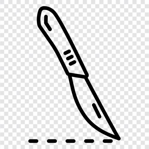 surgical, knife, cutting, surgery icon svg