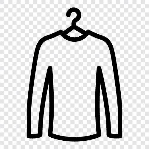 sweaters, cardigans, hats, gloves knitwear icon svg