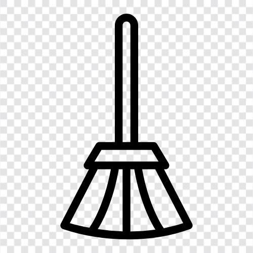 sweeping, dustpan, mop, brooms icon svg
