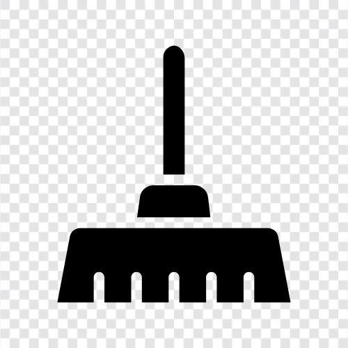 sweeping, dustpan, mop, pail Значок svg