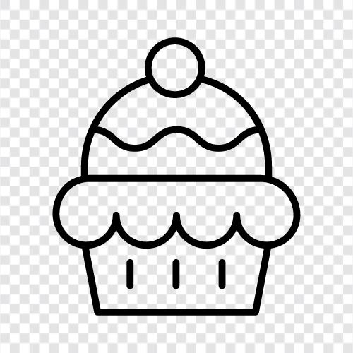 sweet, dessert, cake, bakery icon svg