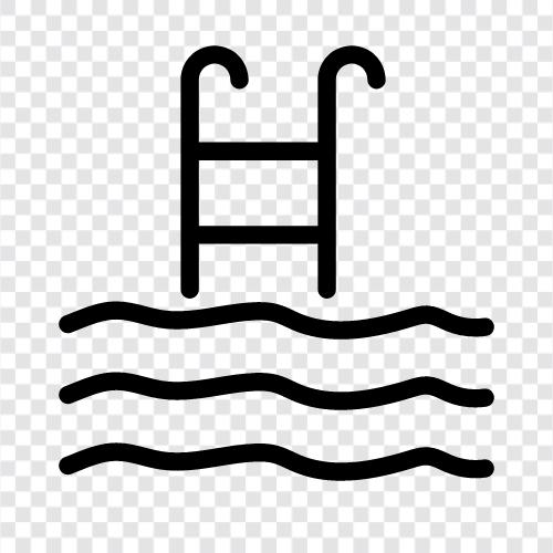 Badestürme, Schwimmen, Badetipps, Badetricks symbol