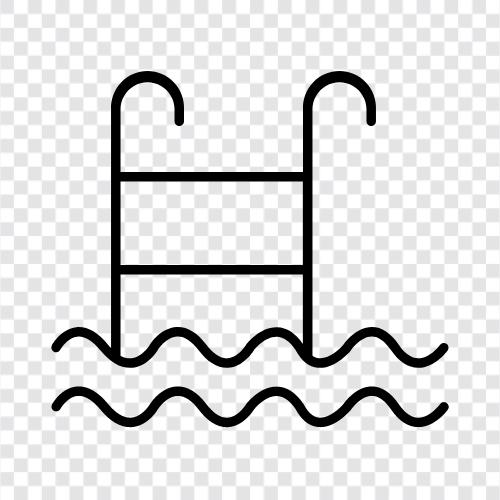 Schwimmen, Pool, Freizeit, Spaß symbol