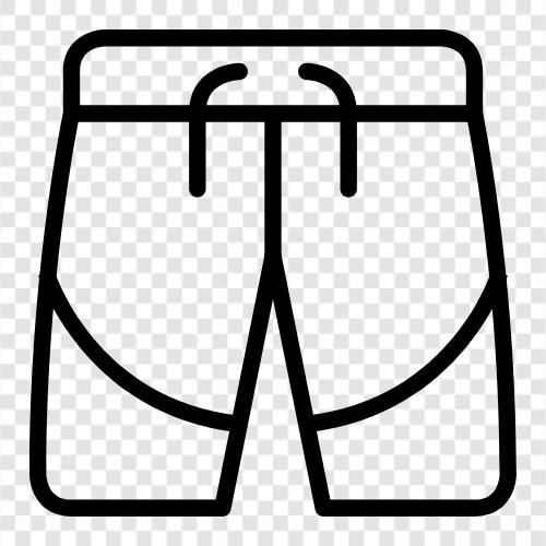swimming trunks, swimming costume, pool costume, swimsuit icon svg