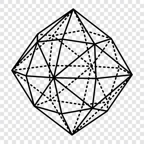 symmetry, Platonic solids, 3D printing, Hexakis octahedron icon svg