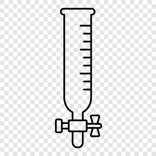 syringe, dropper, pipette, burette icon svg