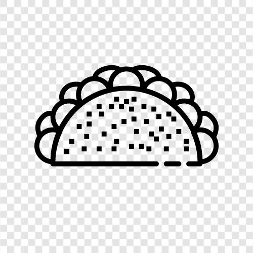 tacos al pastor, tacos de carnitas, tacos de pollo, tacos icon svg