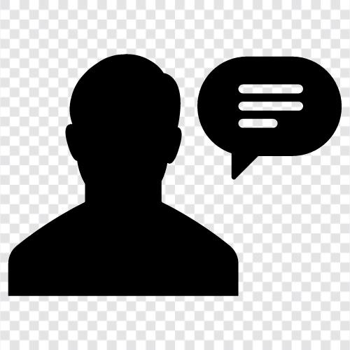 talk, communicate, dialogue, discussion icon svg