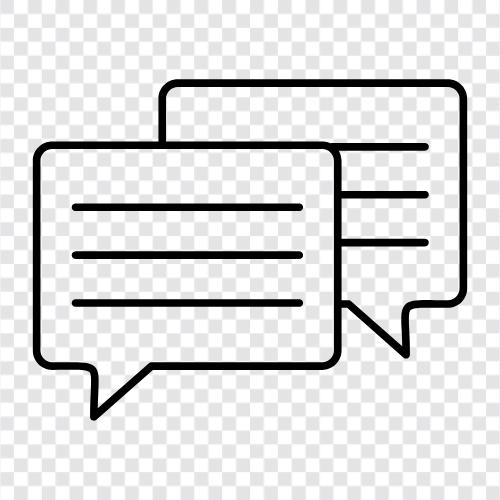 talk, messaging, chatting, social media icon svg