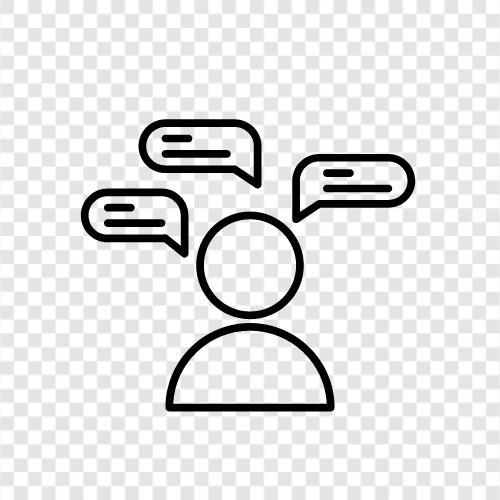 sprechen, chatten, dialog, chat symbol