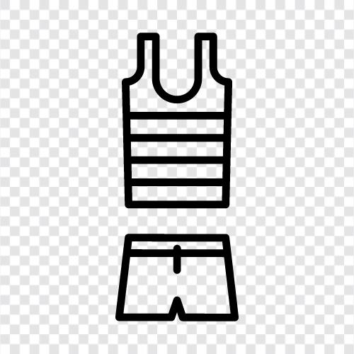 Tank Tops, Shorts, Sommer Shorts, Beach Shorts symbol