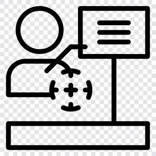 target audience, target market, marketing target, customer target icon svg