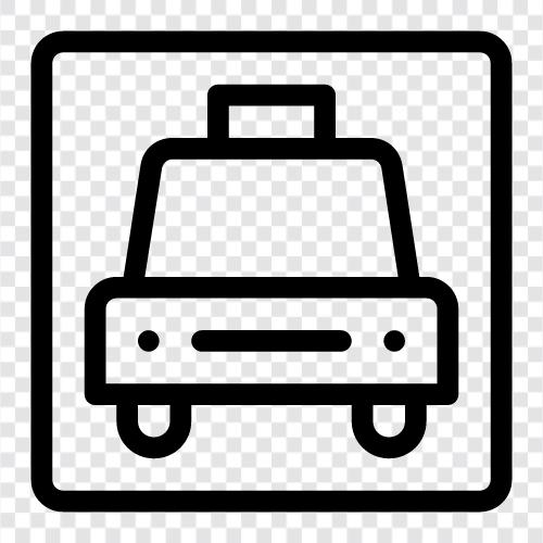 taxi stand, taxi stop icon svg