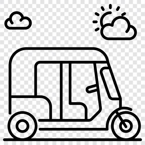 Taxi, Rickshaw, Transport, Autorickshaw symbol