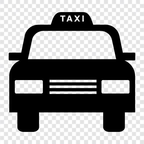 Taxis, Taximan, Taxifahrer, Taxi Dienstleistungen symbol