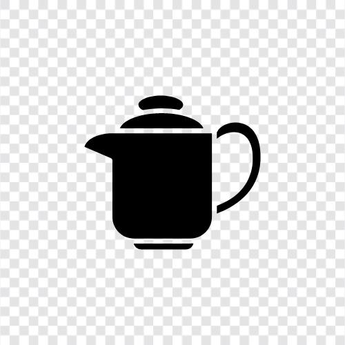 tea, cup, pot, cups icon svg