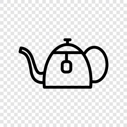 Tee, Tassen, Topf, Teekanne symbol