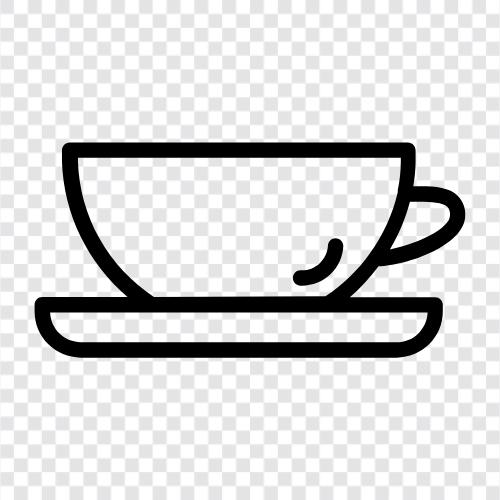 Tea Cup, Tea Cup Holder icon svg