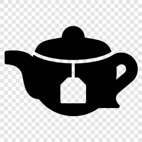 Teekanne, Kaffeekanne, Espressomaschine, Teekessel symbol