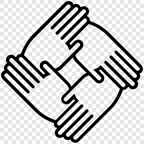 teamwork, teambuilding, cooperation, synergy icon svg
