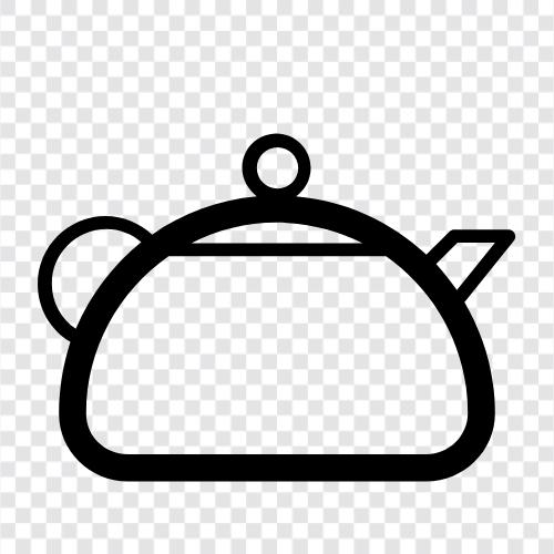 teapot lid, teapot spout, teapot handle, Teapot icon svg