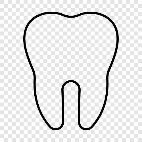 зубы, зубные, оральные, зубные импланты Значок svg