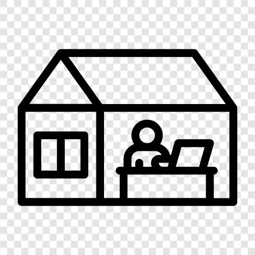 telecommuting, remote work, flexible work hours, telecommuting jobs icon svg