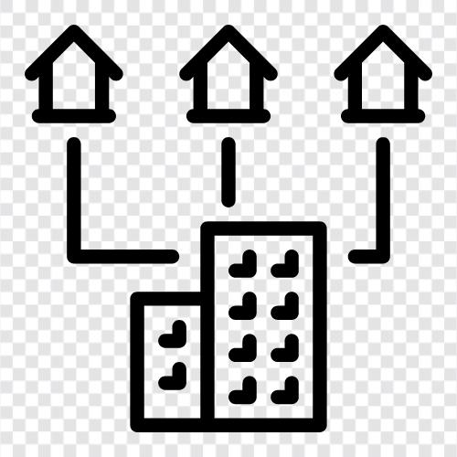 Telearbeit, flexible Arbeit, Fernarbeit, Arbeit von zu Hause aus symbol