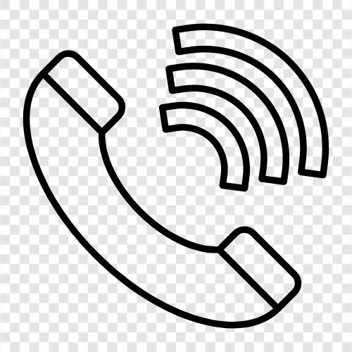 Telefon, Klingeln, Telefonanruf symbol