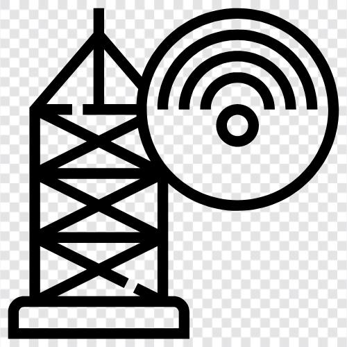 Fernseher, Signal, Empfang, Antenne symbol