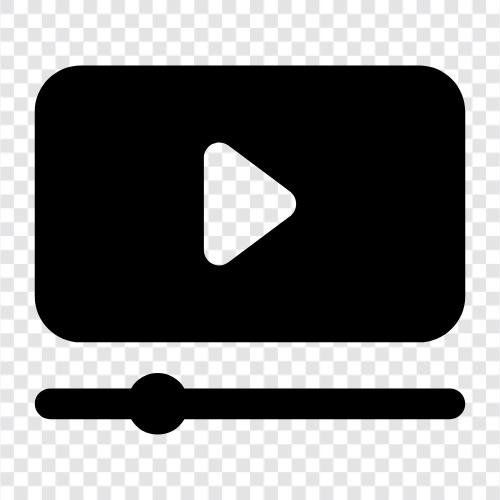 Fernsehen, Streaming, Online, Video symbol