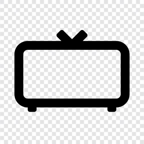 Television shows, Television series, Television series trailers, Television shows trailers icon svg