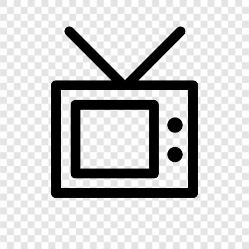 television shows, television series, television series online, online television icon svg