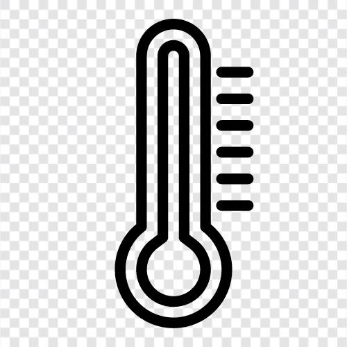 Temperatur, Wetter, Wärme, Kühlung symbol