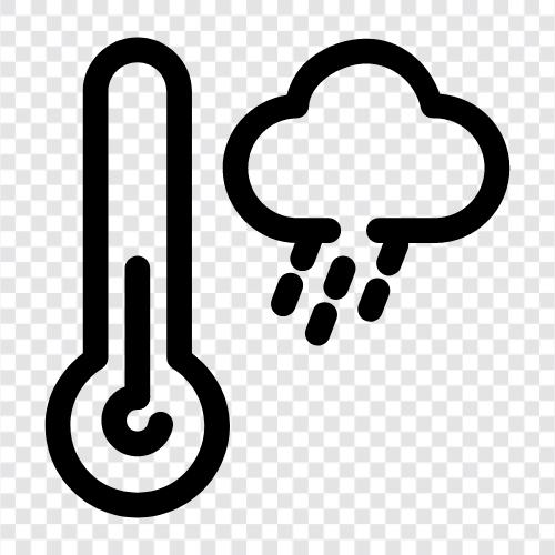 Temperatur, Celsius, Wetter, Klima symbol