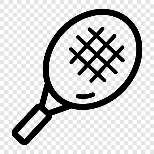 tennis equipment, tennis racquet, tennis ball, tennis racket grip icon svg