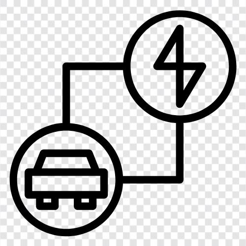 Tesla, Nissan, Chevy, Volt symbol